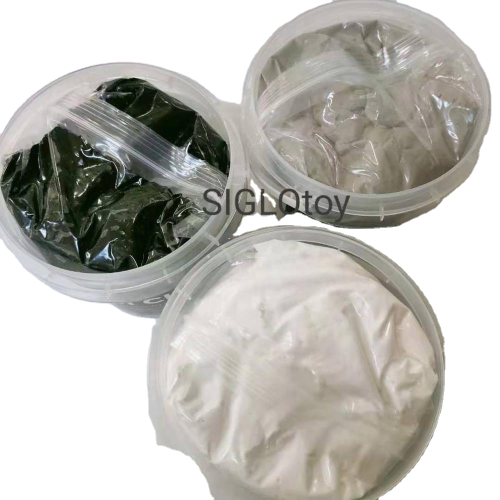 150g/300g white/grey/black non toxic Moldable Cosplay Foam Clay / High Density modeling clay