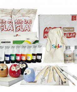 Air Dry Clay Kit DIY Home Pottery Set